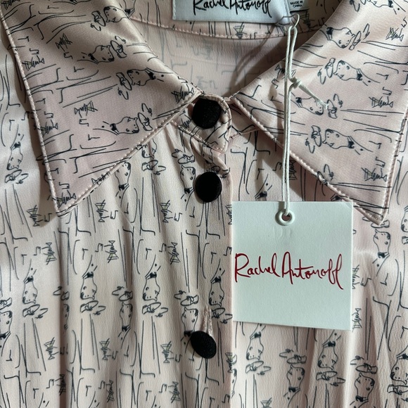 Rachel Antonoff Fanny Dress size 10 NWT - Picture 4 of 8